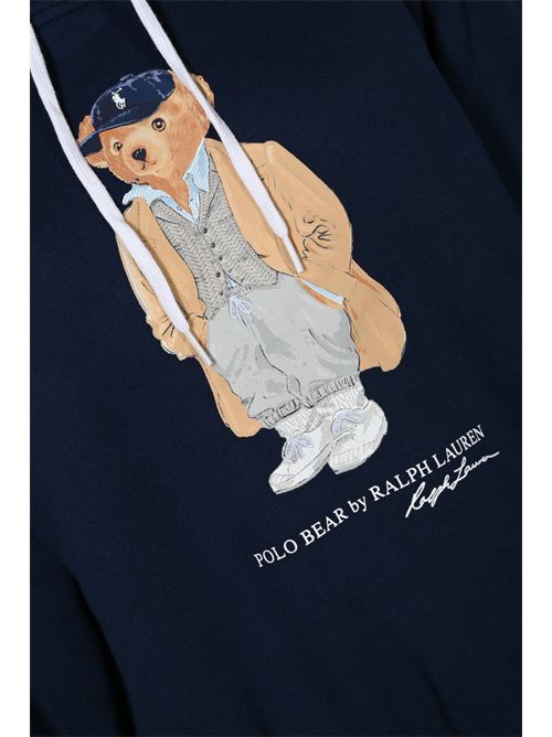Felpa in cotone con stampa Polo Bear POLO RALPH LAUREN | 211971757001